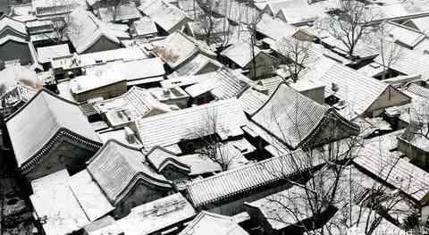 飘雪谐音 下雪了，北京人就该这样享受生活，地道！