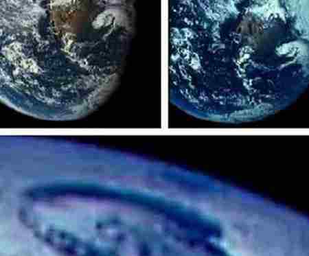 地球真实照片 地球空心被证实？地球空心北极入口照片曝光