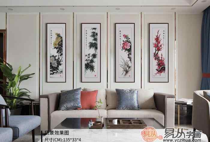 室内手绘墙画 室内墙壁挂画，推荐三款高颜值的手绘花鸟画