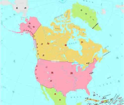 北美洲有哪些国家 北美洲有多少个国家
