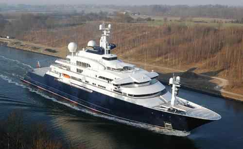豪华游轮图片 迪拜富豪豪华游艇图片，世界富豪们的大游艇组图