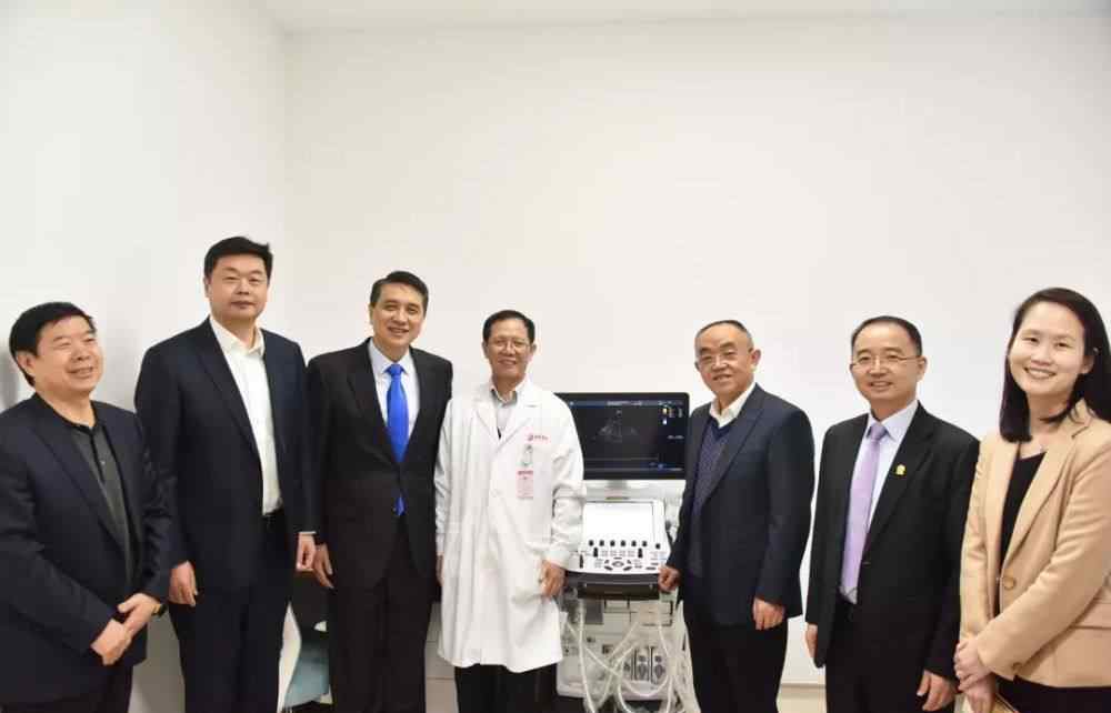 贺西京 GE医疗大中华区总裁张轶昊一行来访西安国际医学中心医院