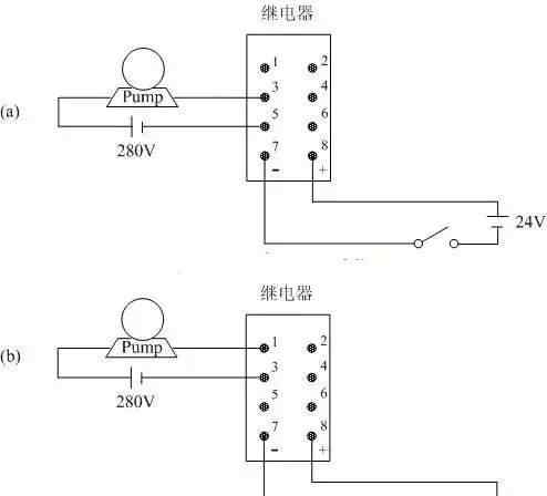 8脚中间继电器接线图 8脚继电器的接线方法