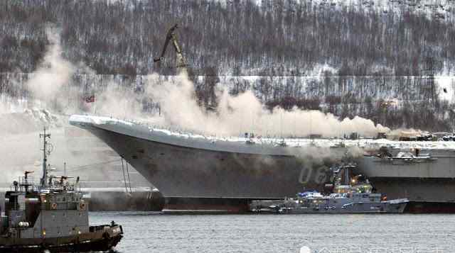 俄唯一航母火灾 俄唯一航母火灾画面曝光！舰体完好，一人死亡，逆行火场军官失踪