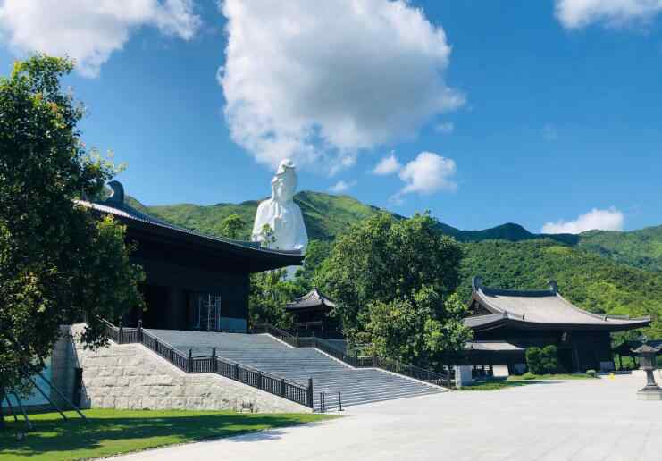 慈山寺 香港慈山寺观音像有多高，慈山寺风水布局分析