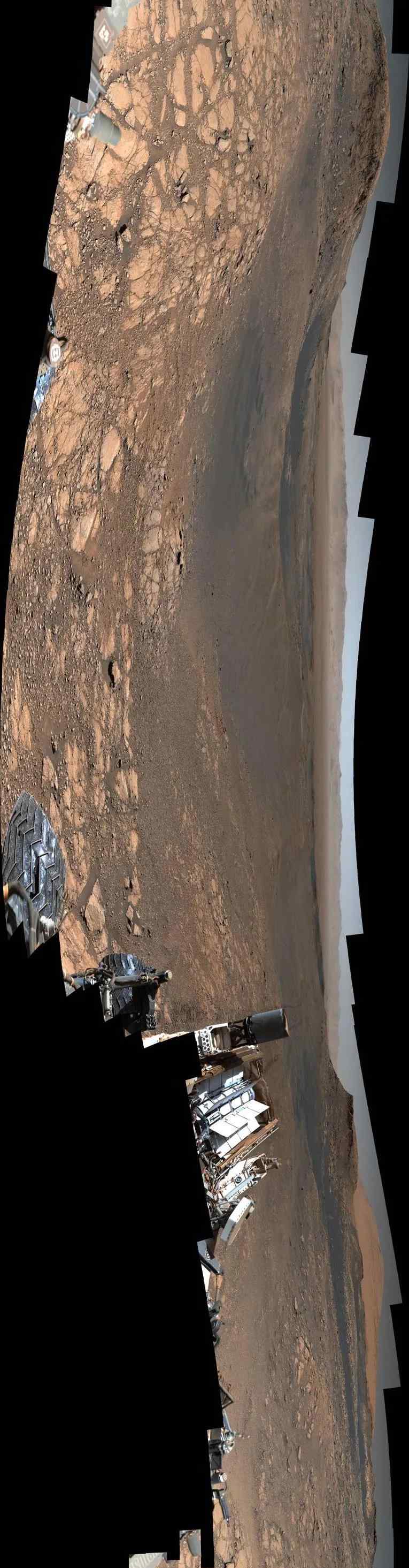 jpl NASA公布有史以来最清晰的火星全景照片