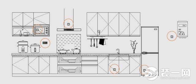 史上最全的厨房水电安装知识快来看看吧 商用厨房水电安装图片大全