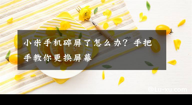 小米手机碎屏了怎么办？手把手教你更换屏幕文章配图