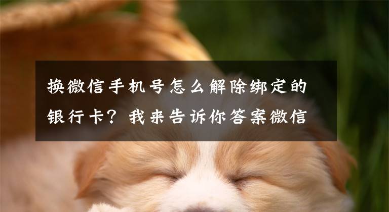 换微信手机号怎么解除绑定的银行卡？我来告诉你答案微信绑定了银行卡，这个设置一定要关闭，不然每个月都会扣钱文章配图