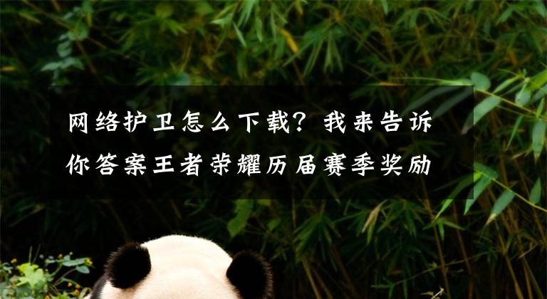 网络护卫怎么下载？我来告诉你答案王者荣耀历届赛季奖励皮肤盘点：这些绝版皮肤你都有吗？文章配图