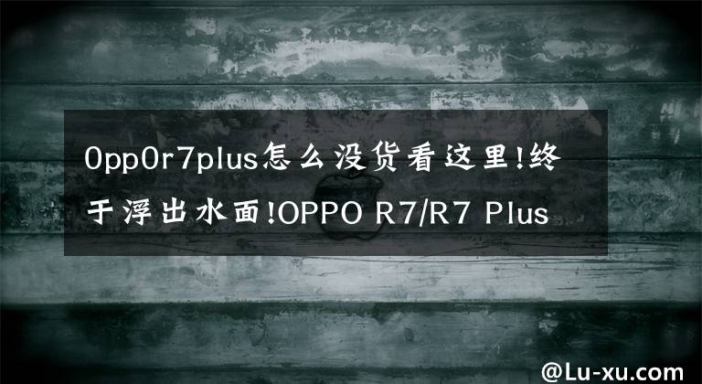 0pp0r7plus怎么没货看这里!终于浮出水面!OPPO R7/R7 Plus完美落地