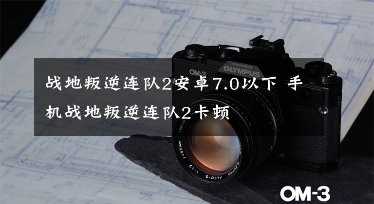 战地叛逆连队2安卓7.0以下 手机战地叛逆连队2卡顿