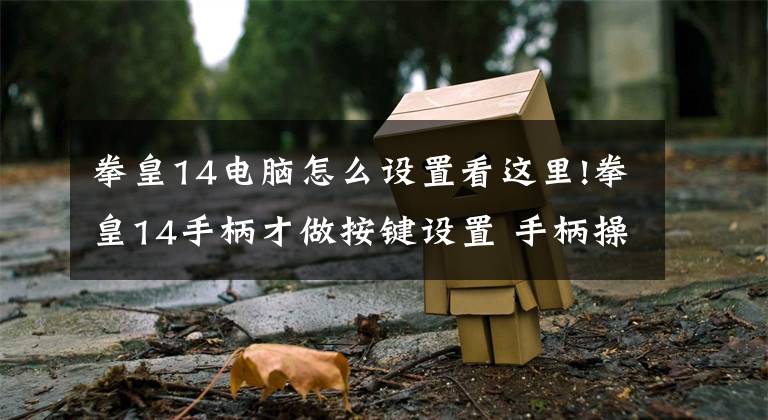 拳皇14电脑怎么设置看这里!拳皇14手柄才做按键设置 手柄操作怎么改用文章配图