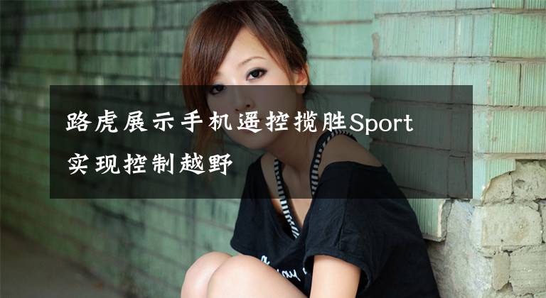 路虎展示手机遥控揽胜Sport 实现控制越野文章配图