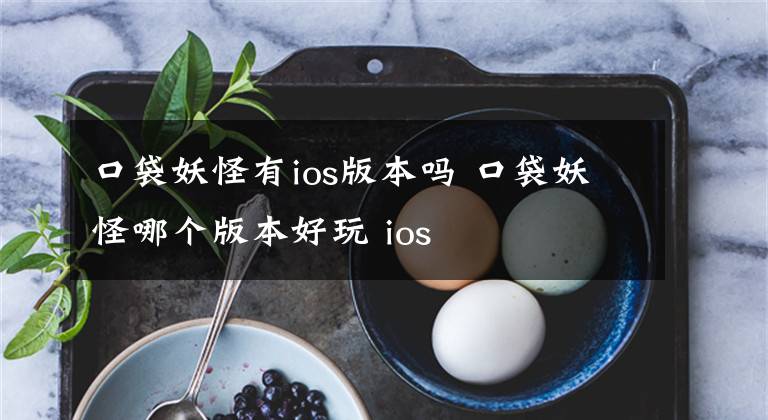 口袋妖怪有ios版本吗 口袋妖怪哪个版本好玩 ios