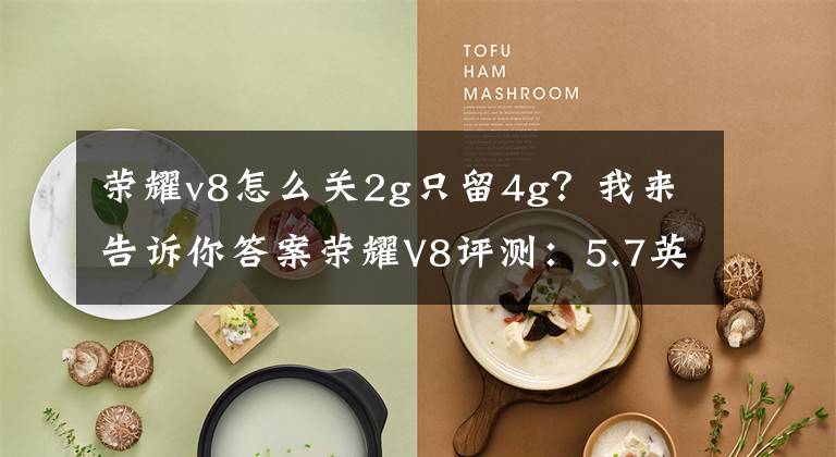 荣耀v8怎么关2g只留4g？我来告诉你答案荣耀V8评测：5.7英寸2K屏+麒麟955芯+NFC功能文章配图