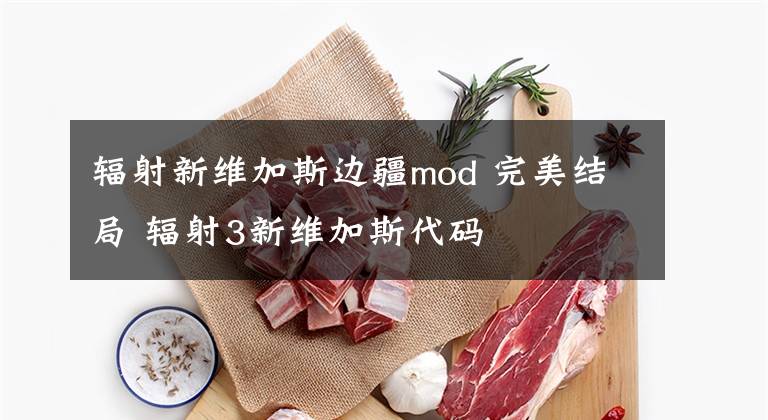 辐射新维加斯边疆mod 完美结局 辐射3新维加斯代码