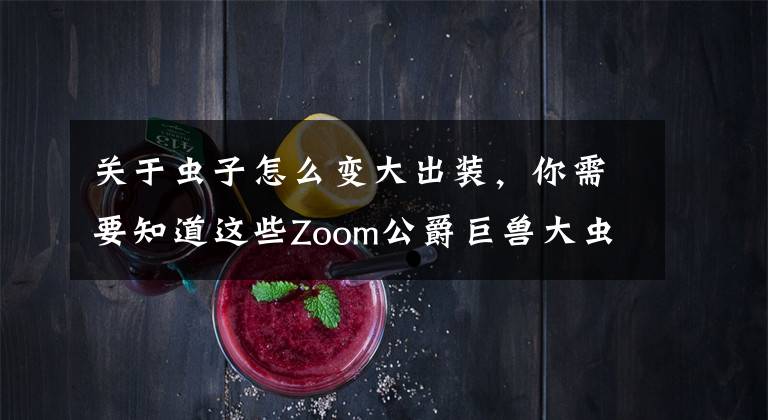 关于虫子怎么变大出装，你需要知道这些Zoom公爵巨兽大虫子玩法解析，T5上单也能制霸赛场？文章配图