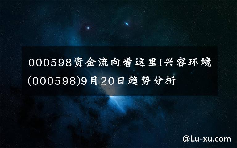 000598资金流向看这里!兴容环境(000598)9月20日趋势分析文章配图