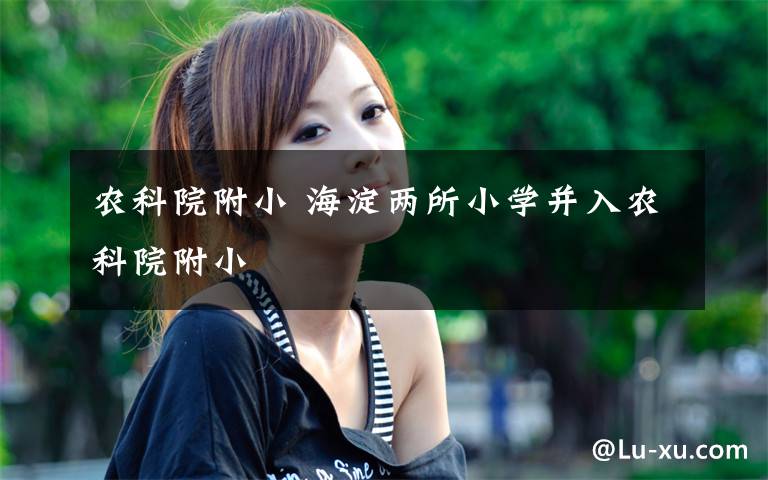 农科院附小 海淀两所小学并入农科院附小