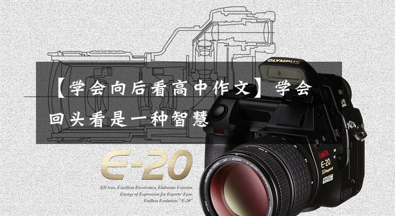 【学会向后看高中作文】学会回头看是一种智慧文章配图