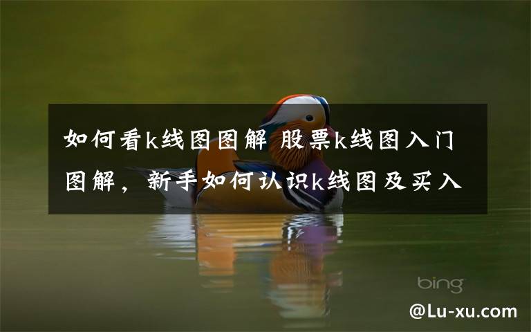 如何看k线图图解 股票k线图入门图解，新手如何认识k线图及买入形态分析文章配图