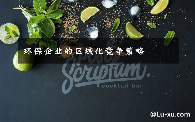 环保企业的区域化竞争策略文章配图