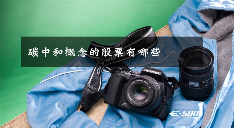 碳中和概念的股票有哪些文章配图
