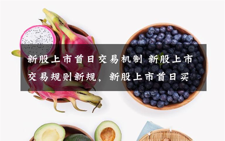 新股上市首日交易机制 新股上市交易规则新规，新股上市首日买入规则文章配图