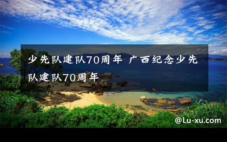 少先队建队70周年 广西纪念少先队建队70周年