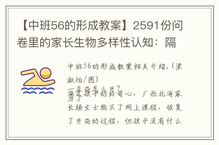 【中班56的形成教案】2591份问卷里的家长生物多样性认知：隔着屏幕，难闻花香