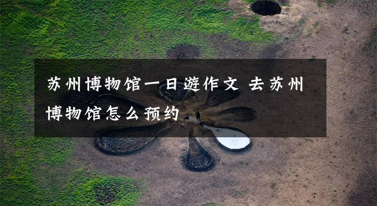 苏州博物馆一日游作文 去苏州博物馆怎么预约文章配图