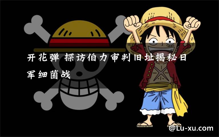 开花弹 探访伯力审判旧址揭秘日军细菌战文章配图