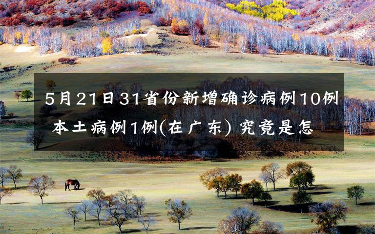 5月21日31省份新增确诊病例10例 本土病例1例(在广东) 究竟是怎么一回事?