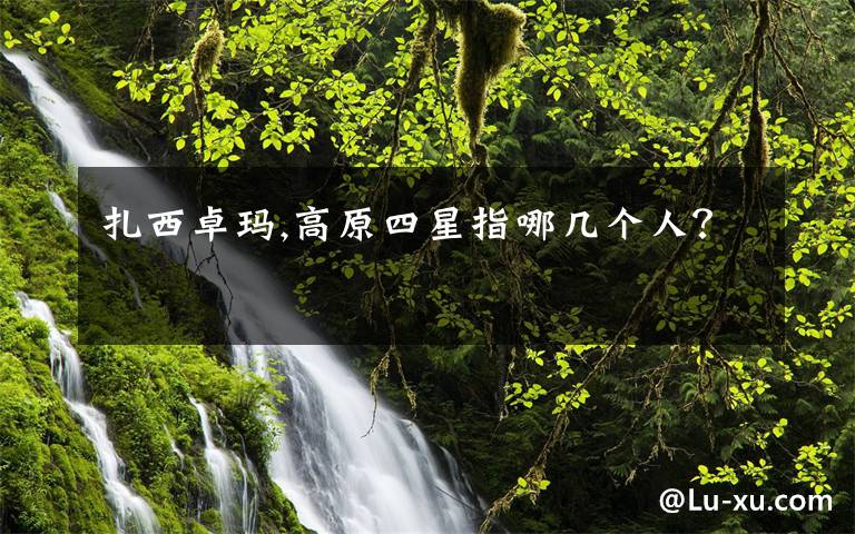 扎西卓玛,高原四星指哪几个人？文章配图