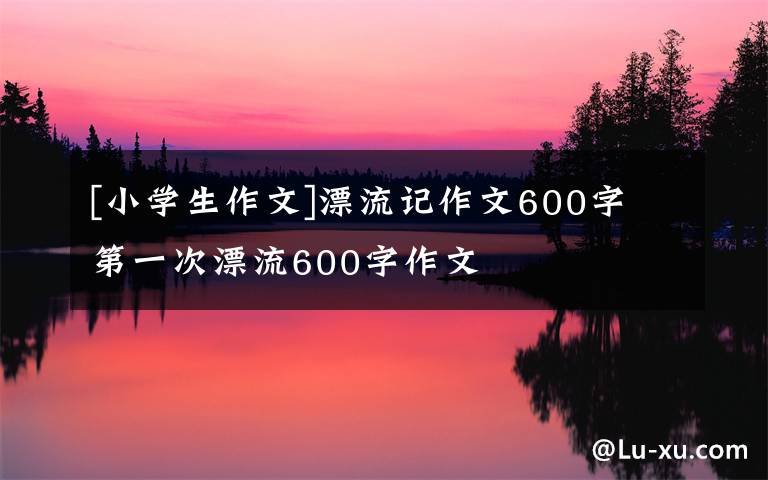 [小学生作文]漂流记作文600字 第一次漂流600字作文