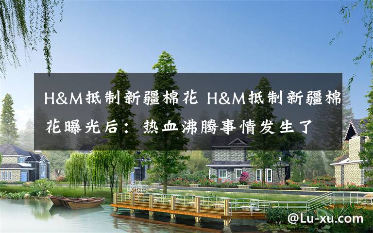 H&M抵制新疆棉花 H&M抵制新疆棉花曝光后：热血沸腾事情发生了文章配图