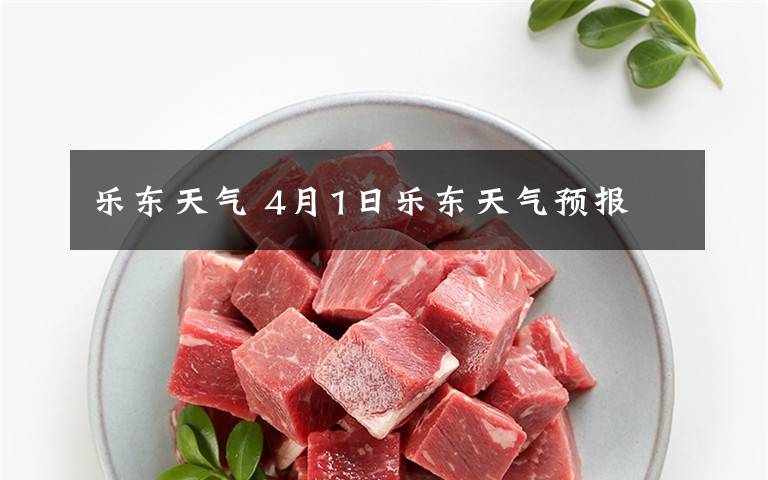 乐东天气 4月1日乐东天气预报文章配图