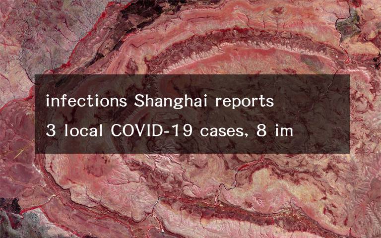 infections Shanghai reports 3 local COVID-19 cases, 8 imported infections