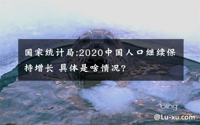 国家统计局:2020中国人口继续保持增长 具体是啥情况?