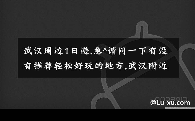 武汉周边1日游,急^请问一下有没有推荐轻松好玩的地方,武汉附近二日游,适合11月中出行的呀?