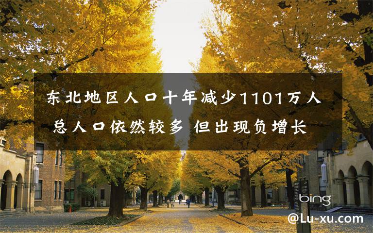 东北地区人口十年减少1101万人 总人口依然较多 但出现负增长 究竟是怎么一回事?