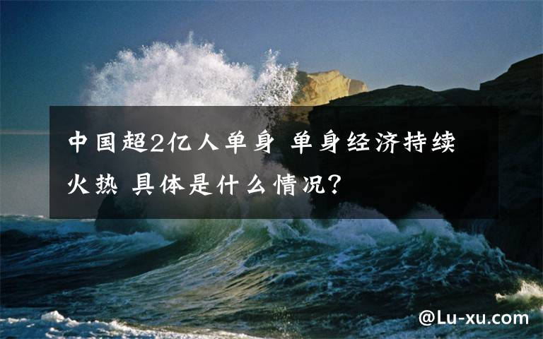 中国超2亿人单身 单身经济持续火热 具体是什么情况？