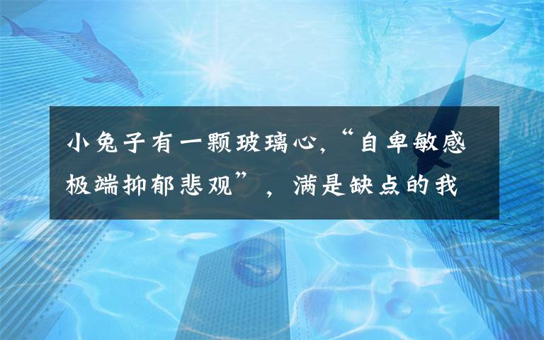 小兔子有一颗玻璃心,“自卑敏感极端抑郁悲观”，满是缺点的我该如何自处？