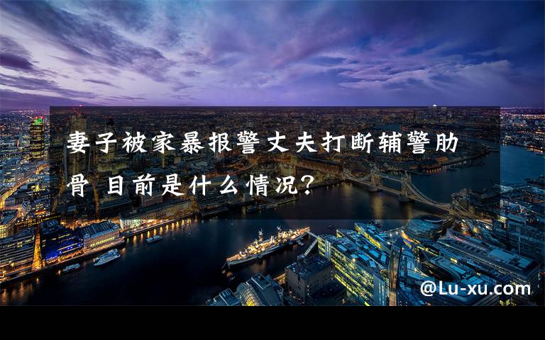 妻子被家暴报警丈夫打断辅警肋骨 目前是什么情况？