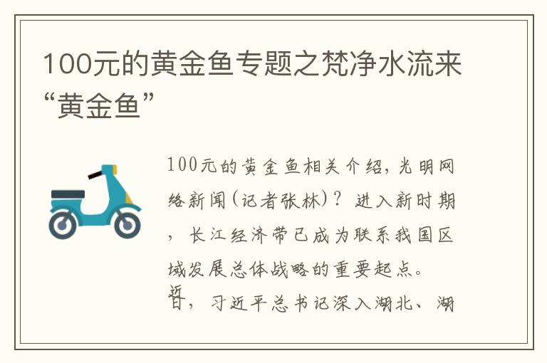 100元的黄金鱼专题之梵净水流来“黄金鱼”