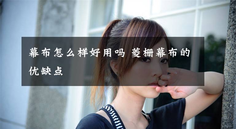 幕布怎么样好用吗 菱栅幕布的优缺点文章配图