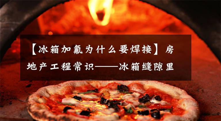 【冰箱加氟为什么要焊接】房地产工程常识——冰箱缝隙里放入冷气液的方法