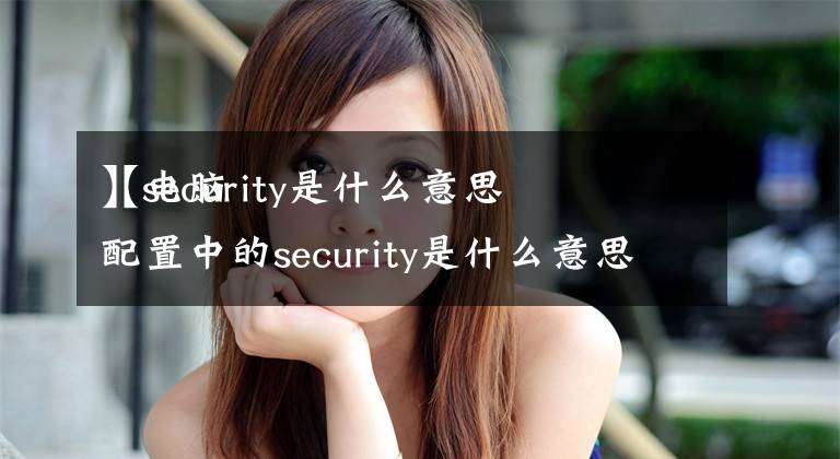 【security是什么意思
】电脑配置中的security是什么意思文章配图