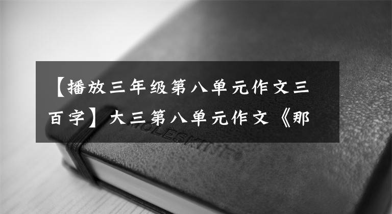 【播放三年级第八单元作文三百字】大三第八单元作文《那次玩得真高兴》，稍有不慎，学生会可以跑题写文章。文章配图